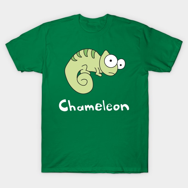 Chameleon T-Shirt by ptdoodles